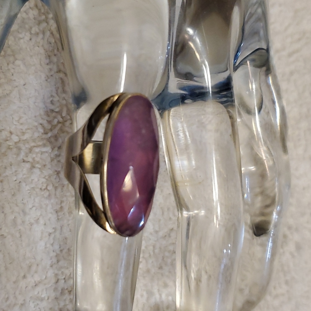 Amatiste Sterling silver ring